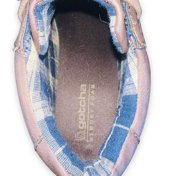 Gotcha Finnega Chukka Boots Brown Leather Men's 9.5 - Picture 9 of 11